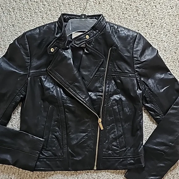 Michael Kors Leather Jacket - Picture 11 of 15